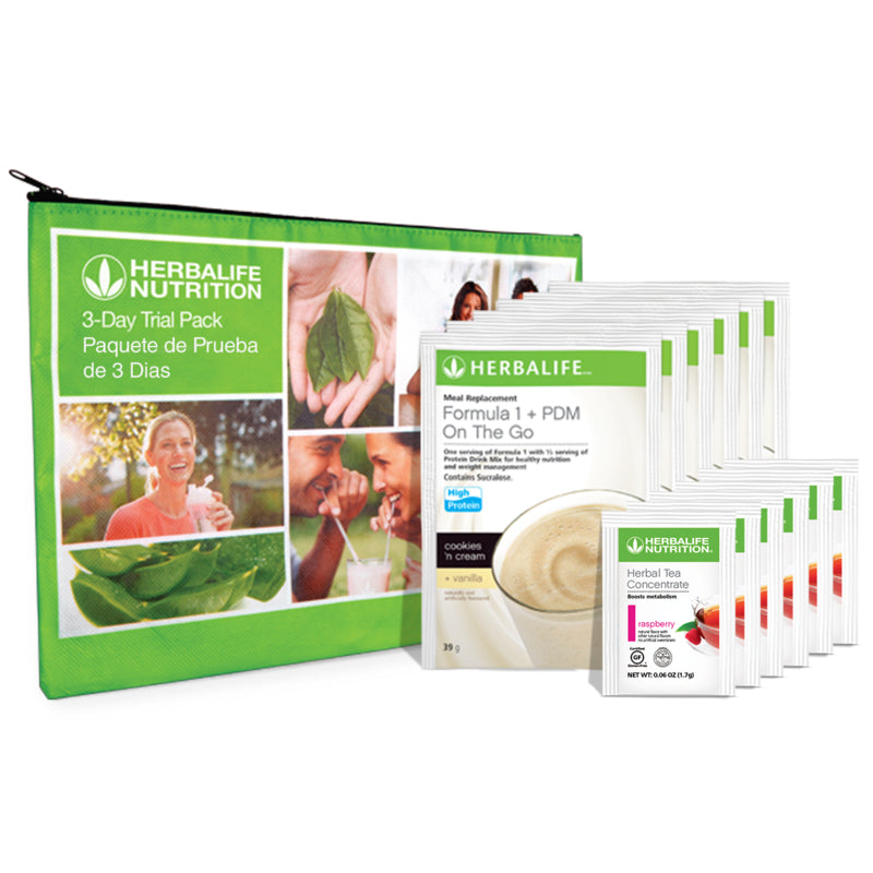 Herbalife 3-Day Trial Pack with Herbal Tea Concentrate: 1 set