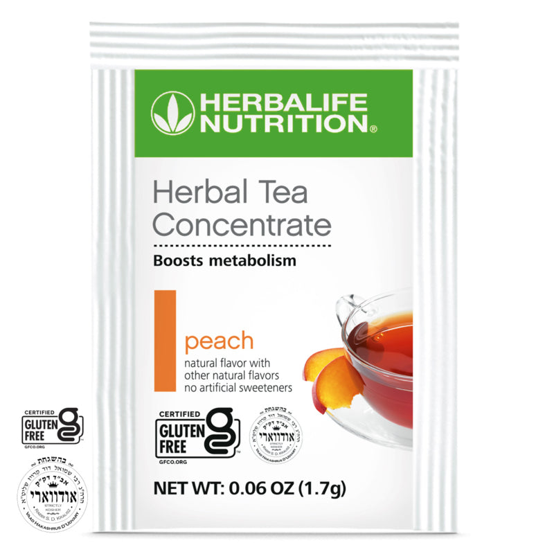 Herbalife Herbal Tea Concentrate: Peach 30 Packets