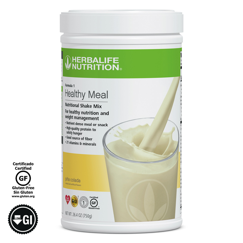 Herbalife Formula 1 Healthy Meal Nutritional Shake Mix: Piña Colada 750 g