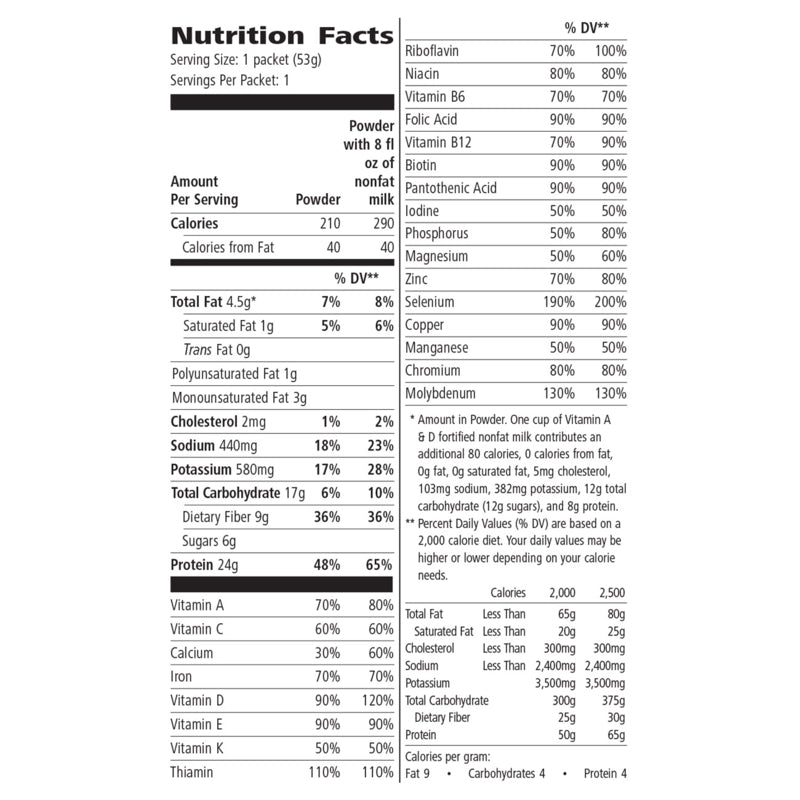 Herbalife Formula 1 + PDM On The Go: 24g of Protein 7 Packets