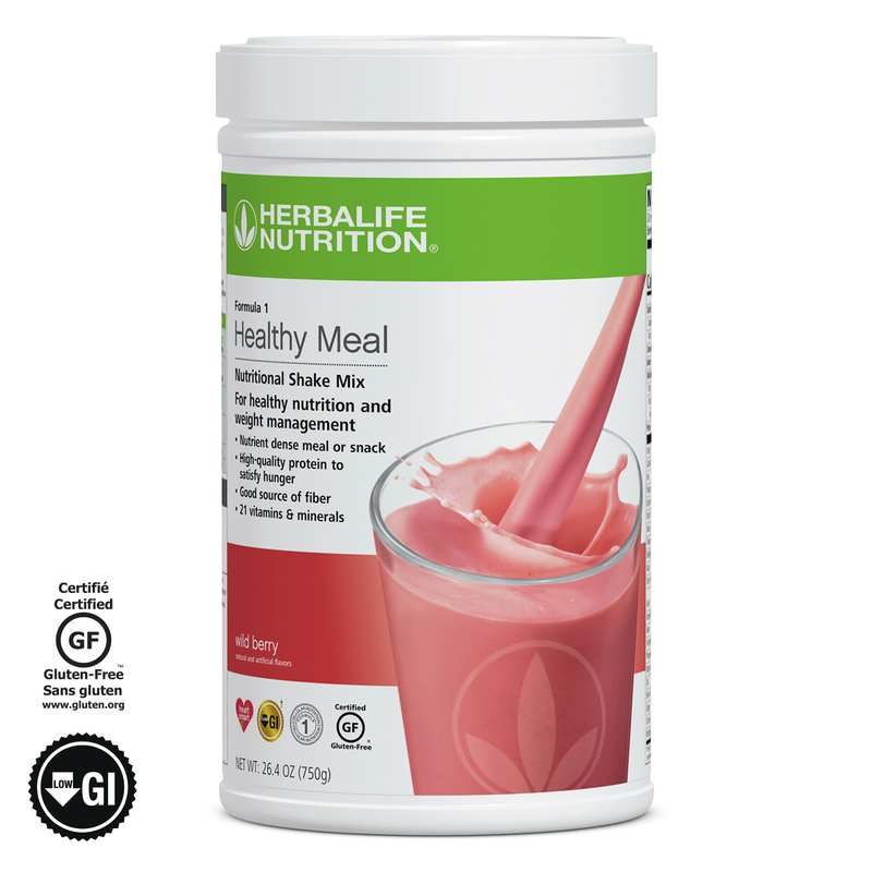 Herbalife Formula 1 Healthy Meal Nutritional Shake Mix: Wild Berry 750 g