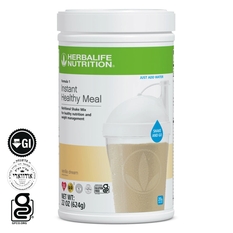 Herbalife Formula 1 Instant Healthy Meal Nutritional Shake Mix: Vanilla Dream