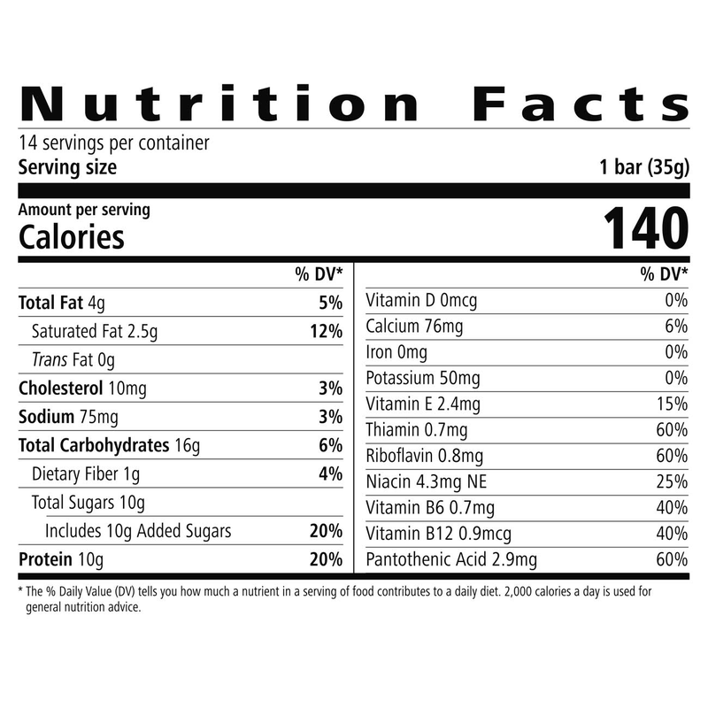 Herbalife Protein Bar Deluxe: Citrus Lemon 14 Bars per Box