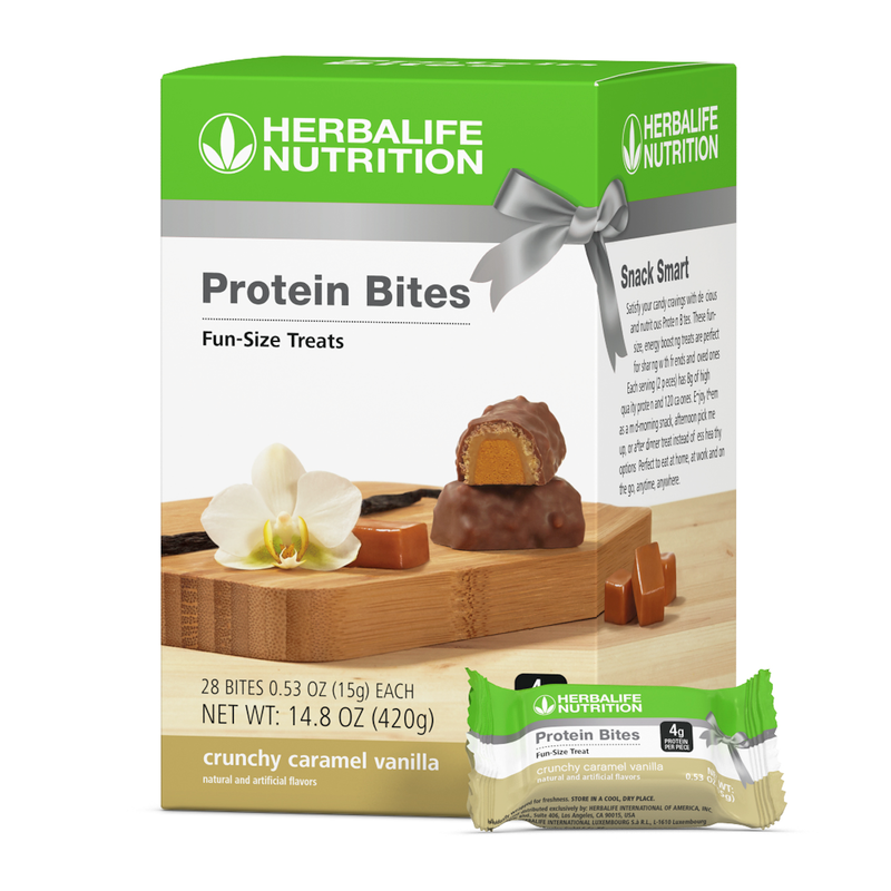 Herbalife Protein Bites: Crunchy Caramel Vanilla 420g