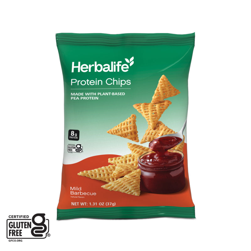 Herbalife Protein Chips: Mild Barbecue (Non-California States) (10 Count)