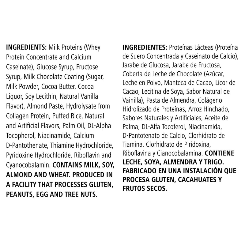 Herbalife Protein Bar Deluxe: Vanilla Almond 14 Bars per Box