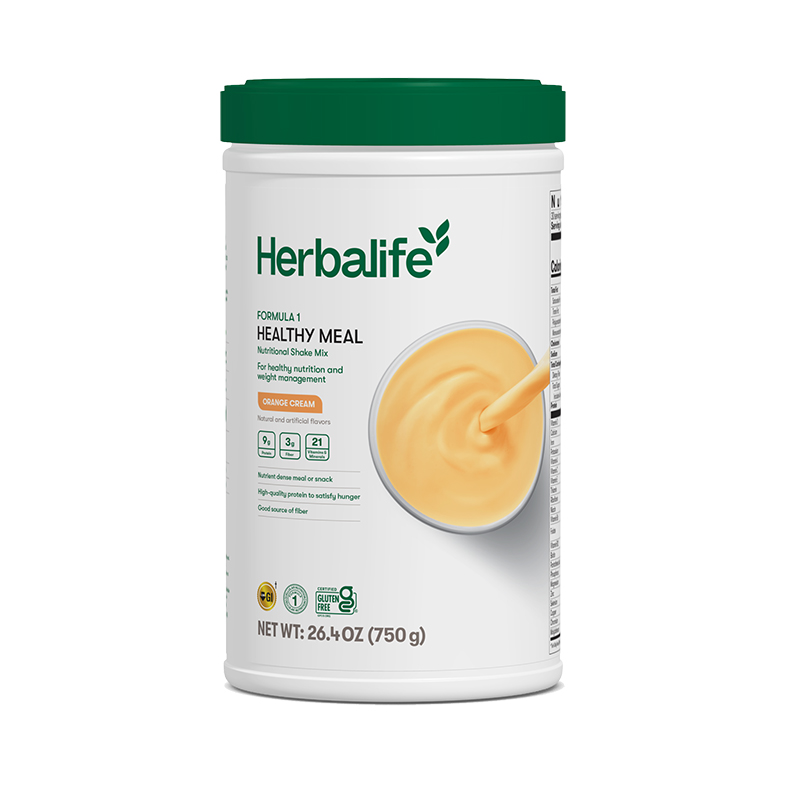 Herbalife Formula 1 Healthy Meal Nutritional Shake Mix:Orange Cream 750 g