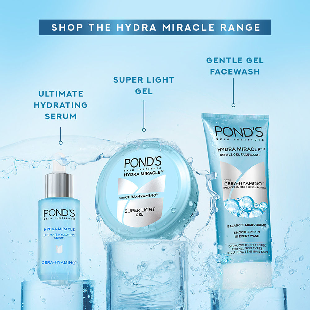 Ponds Super Light Gel Oil-Free Moisturize With Hyaluronic Acid & Vitamin E (300ml)