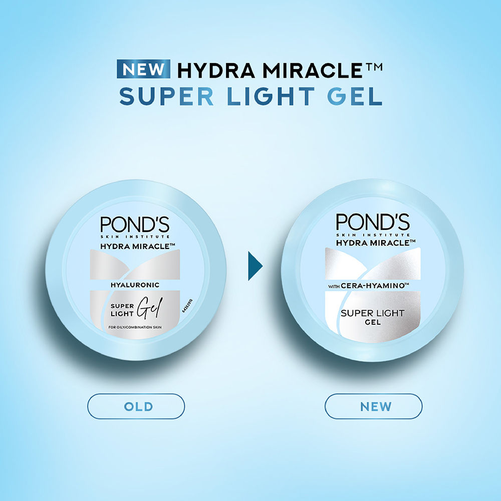 Ponds Super Light Gel Oil-Free Moisturize With Hyaluronic Acid & Vitamin E (300ml)