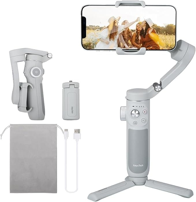 Feiyu Tech - VB 4 3 - Axis Handheld Gimbal For Smartphone (FeiyuVB4)
