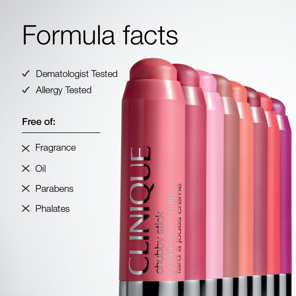 Clinique Chubby Stick Cheek Color Balm - Plumped Up Peony (6g)