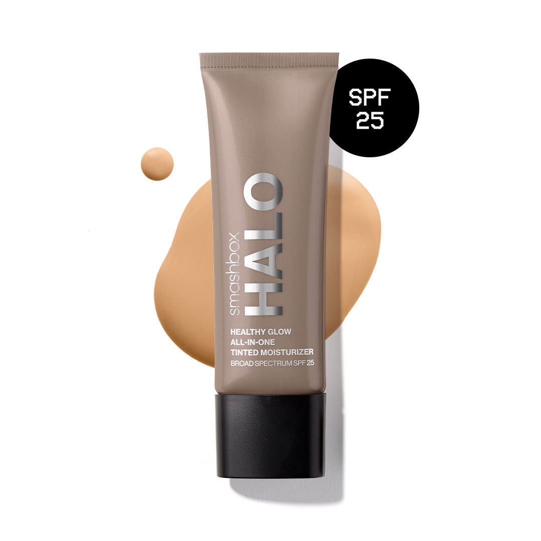 Smashbox Halo Healthy Glow All-In-One Tinted Moisturizer Foundation With SPF 25 (Skin Tint) - Light Neutral (40ml)
