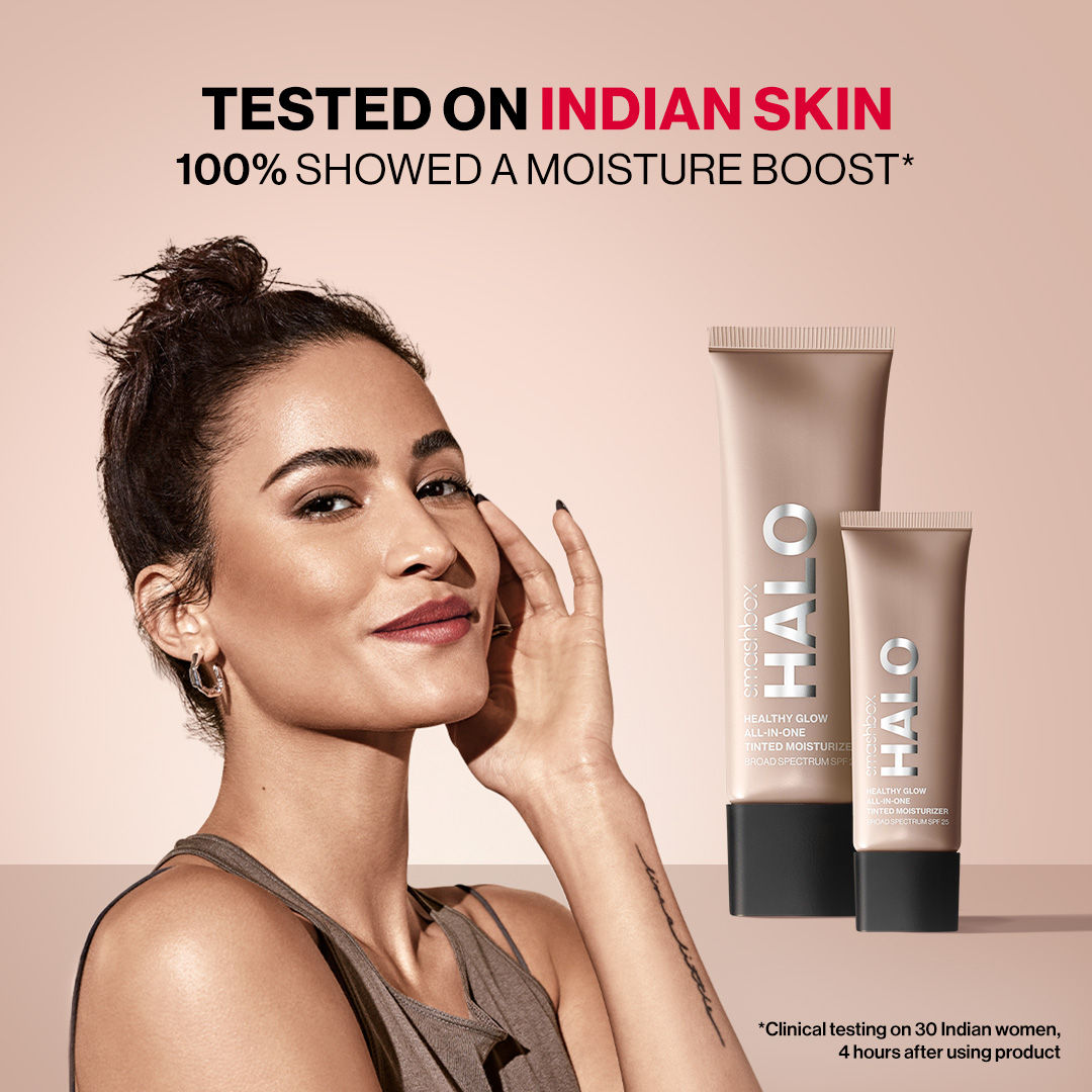 Smashbox Halo Healthy Glow All-In-One Tinted Moisturizer Foundation With SPF 25 (Skin Tint) - Light Neutral (40ml)