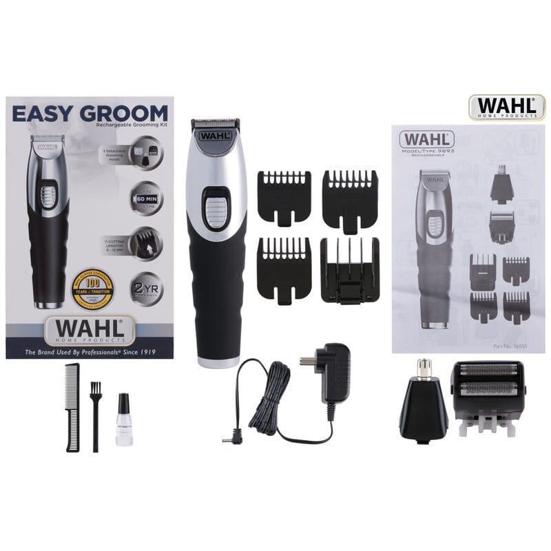 Wahl Cordless Easy Grooming Kit - Black (09893-024)