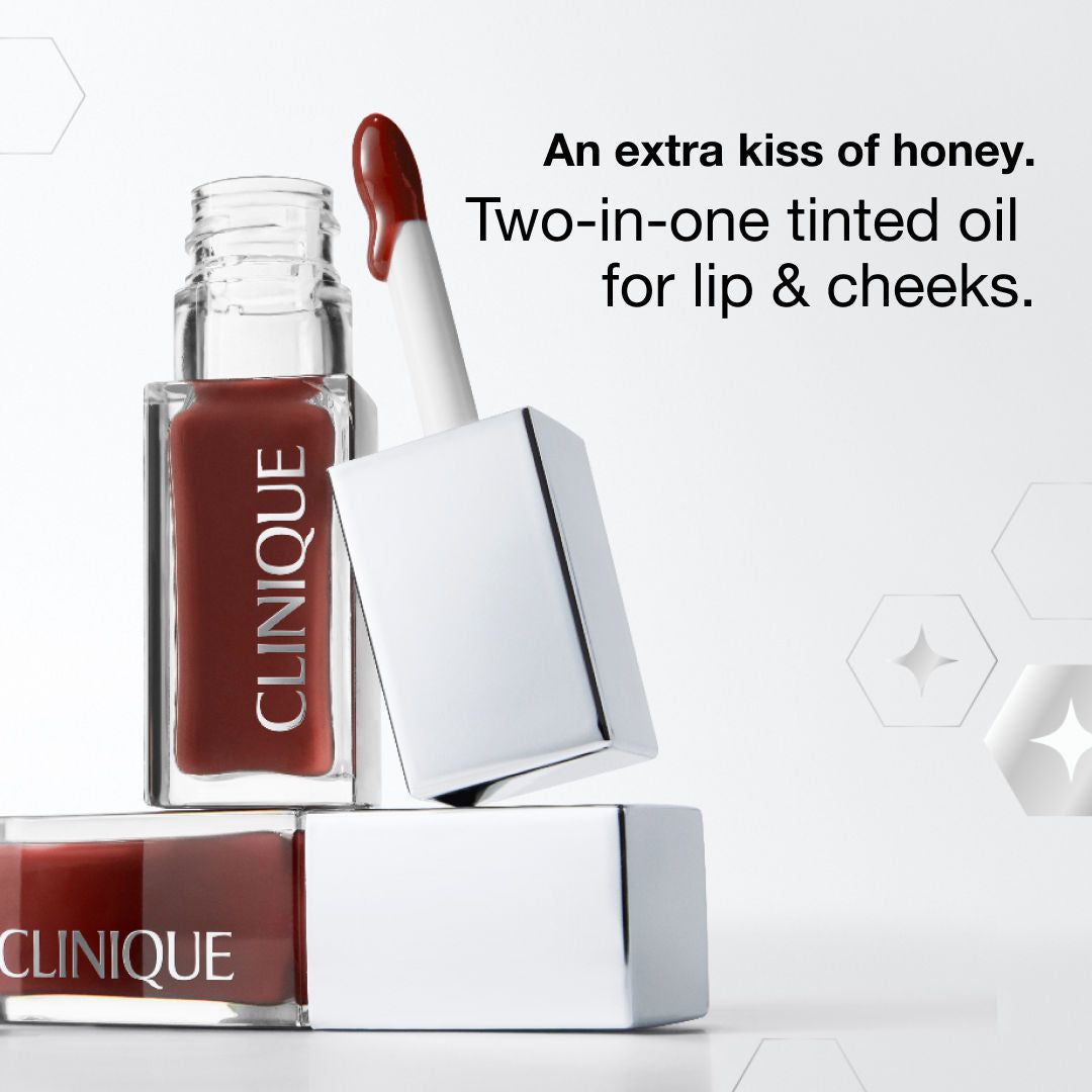Clinique Pop Lip + Cheek Oil - Nude Honey (7ml)