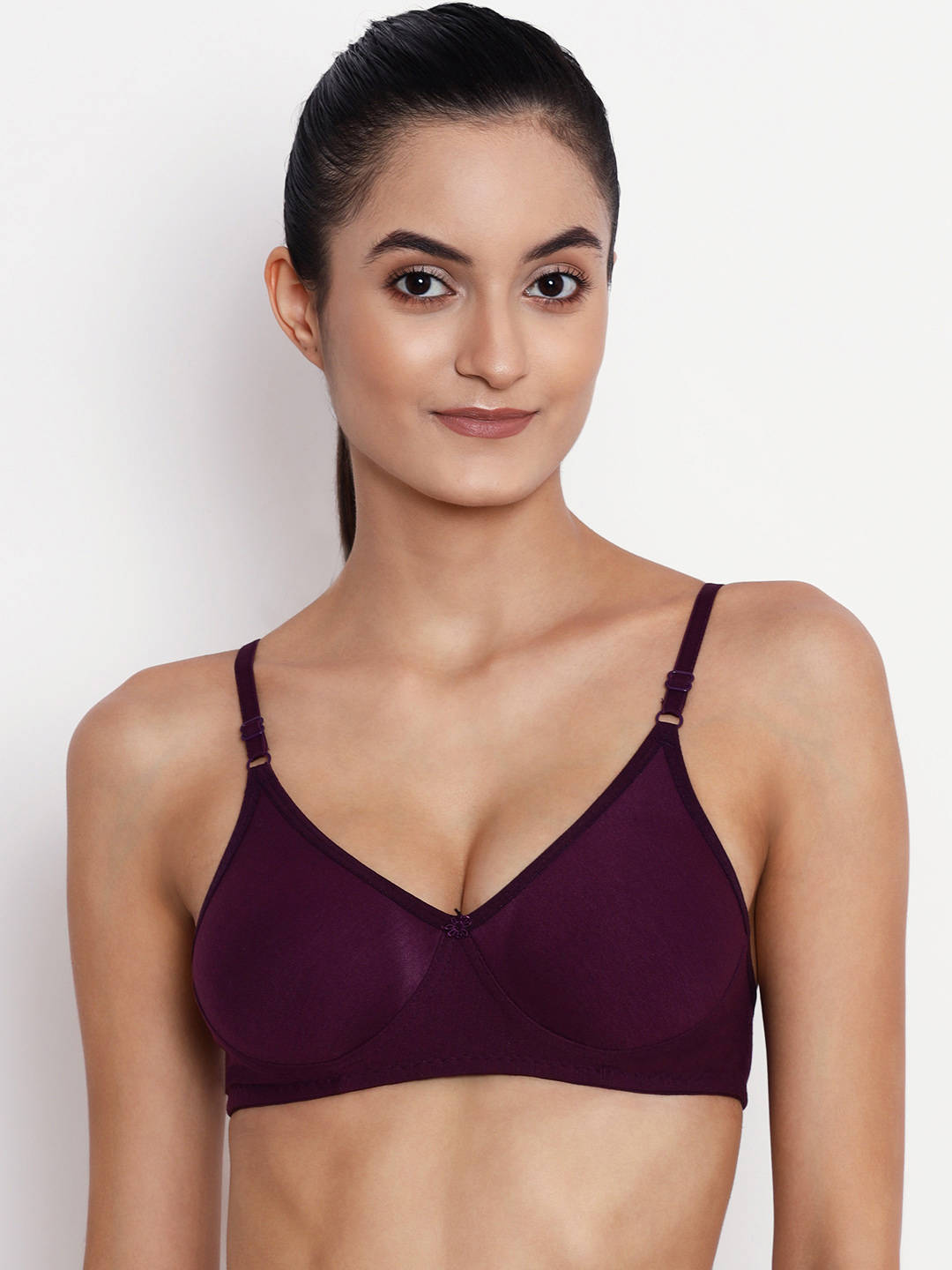 Abelino Pack Of 3 Non Padded Seamless Bras. - Multi-Color (28B) · 28B