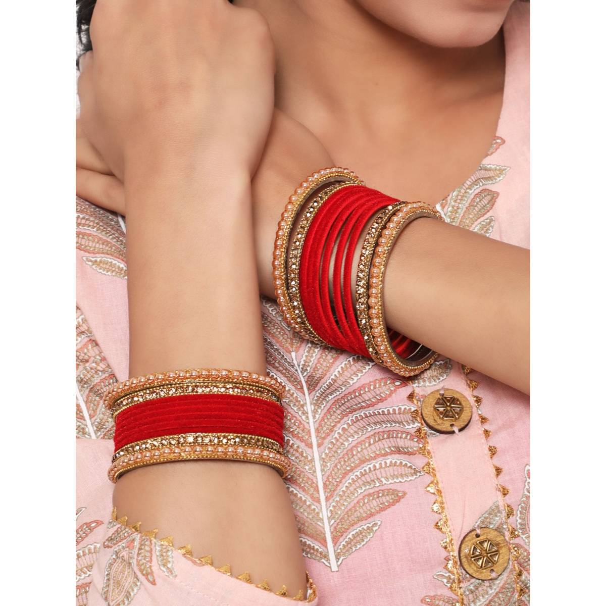 Aatmana Solid Handcrafted Bangles (Set of 24) (2.6) · 2.6