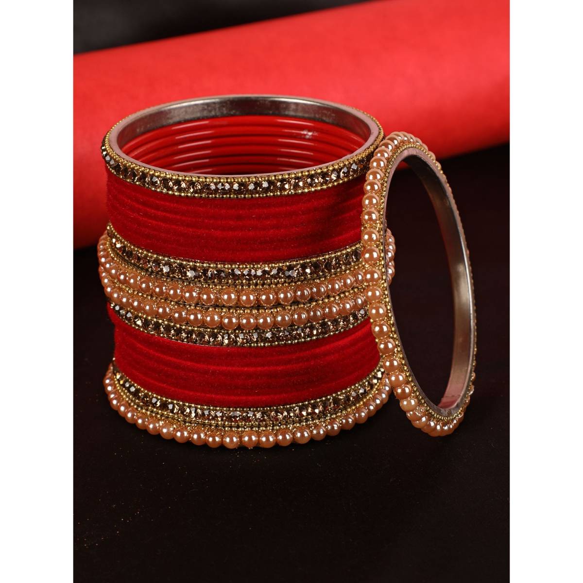 Aatmana Solid Handcrafted Bangles (Set of 24) (2.6) · 2.6