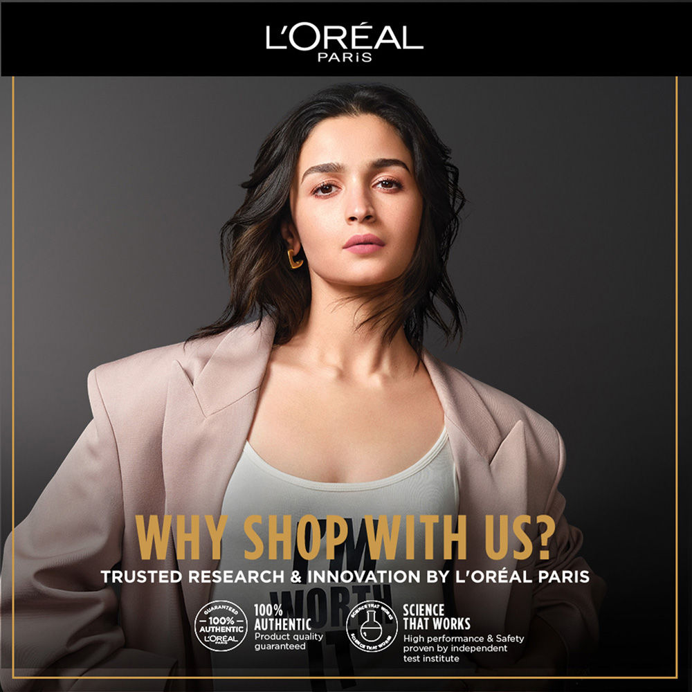 L’Oréal Paris Hyaluron Pure 72H Purifying Shampoo, For Oily Scalp & Dry Hair With Salicylic And Hyaluronic Acid (1000ml)