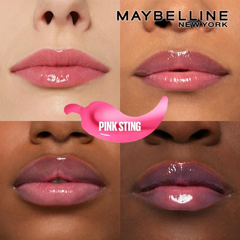 Maybelline New York Lifter Plump - Plumping Lip Gloss - Pink Sting (5ml)