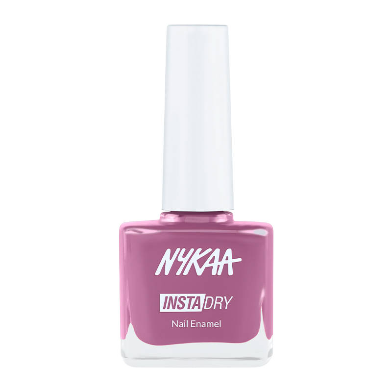Nykaa Cosmetics Insta Dry Nail Enamel - Reeling Red+Vermillion Views+Raspberry Regram+Pink Profile Combo