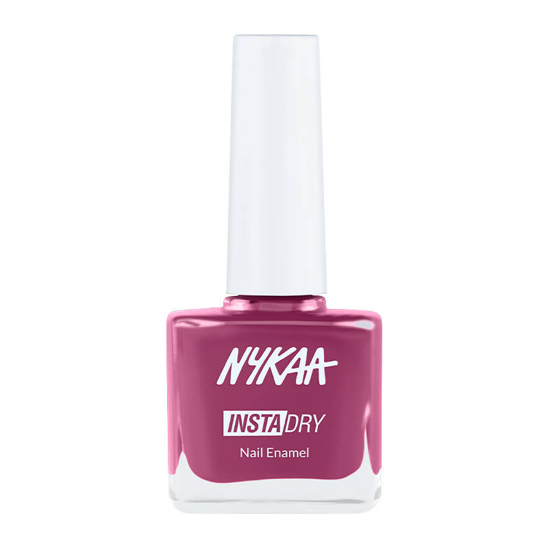 Nykaa Cosmetics Insta Dry Nail Enamel - Reeling Red+Vermillion Views+Raspberry Regram+Pink Profile Combo