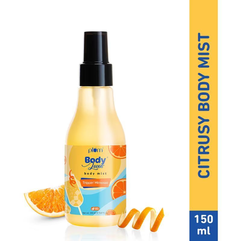 Plum - BodyLovin' Trippin' Mimosas Body Mist For A Long Lasting Citrusy Fragrance (150ml)