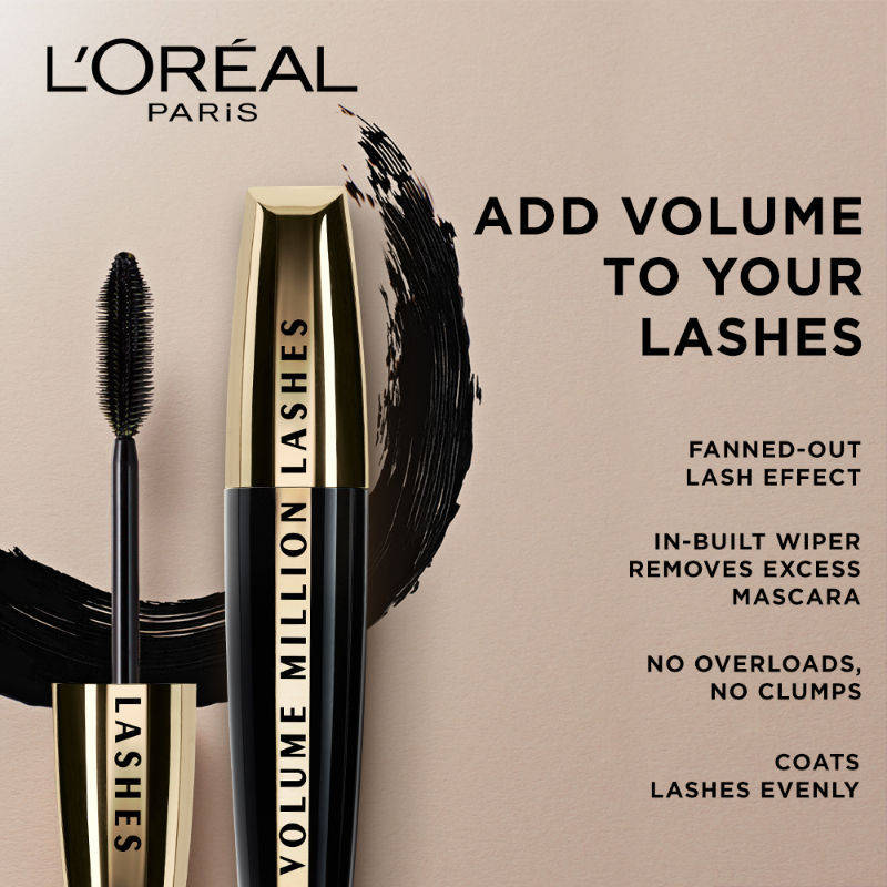 L'Oreal Paris Volume Million Lashes Mascara Extra-Black