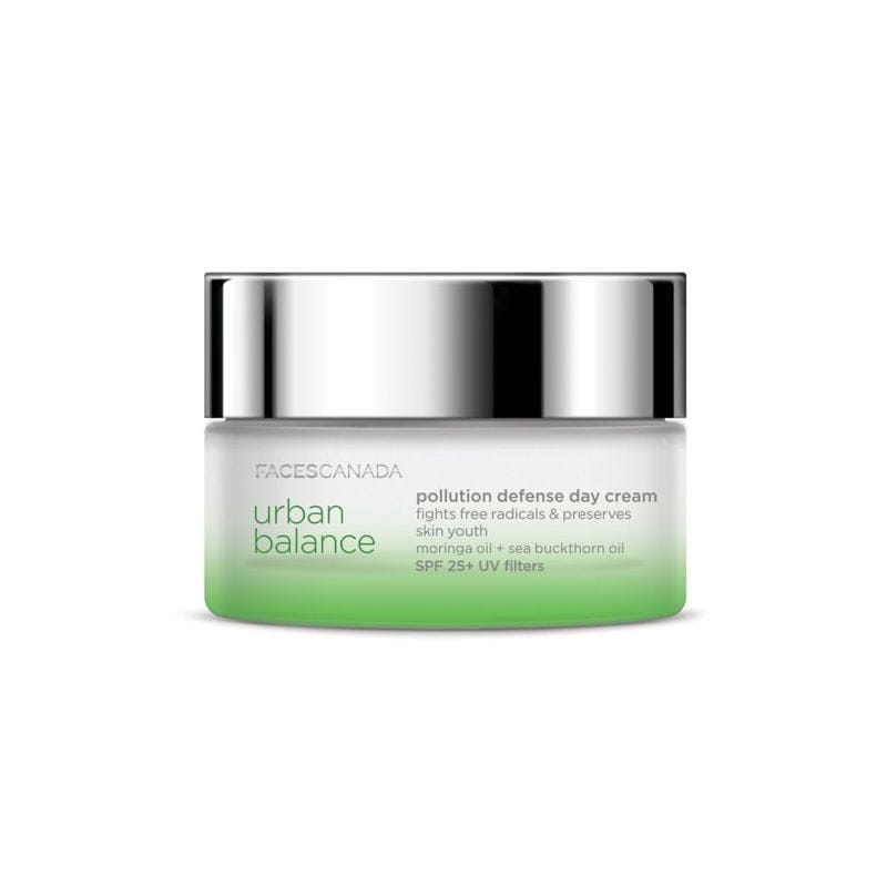 Faces Canada - Urban Balance Pollution Defense Day Cream SPF 25+UV Filters (50gm)