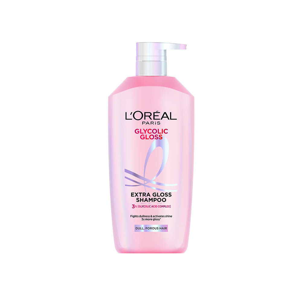 L'Oreal Paris Glycolic Gloss Shine Boosting Shampoo (1 Litre)