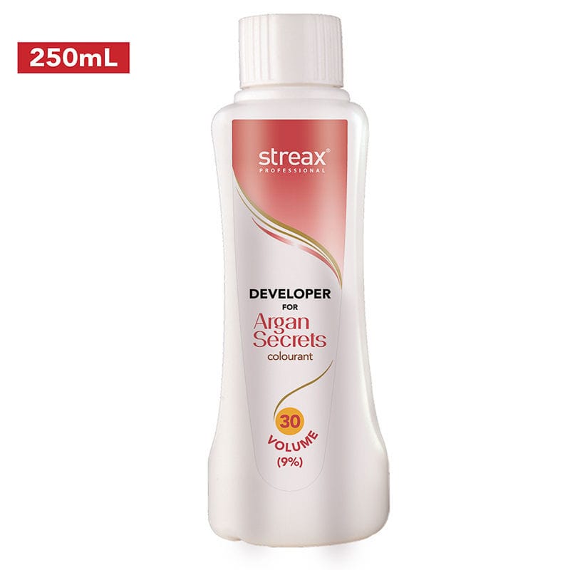 Streax Professional - Developer for Argan Secrets Colourant - 30 Volume 9% (250ml)