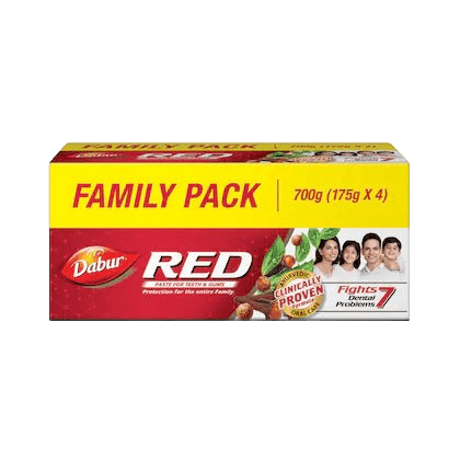 Dabur Red Toothpaste 700g (175gm x 4)