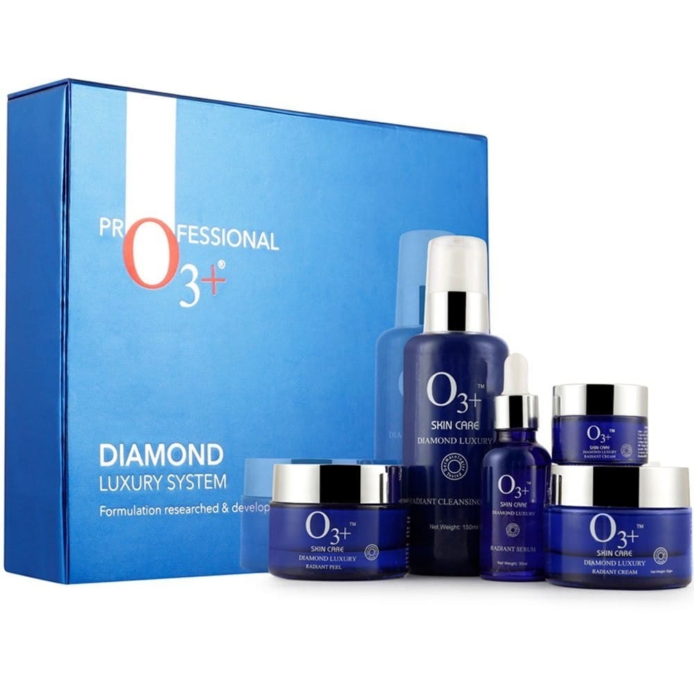 O3+ - DIAMOND LUXURY SYSTEM FACIAL KIT FOR BRIDAL MAKEUP AND ULTRA GLOW TREATMENTS