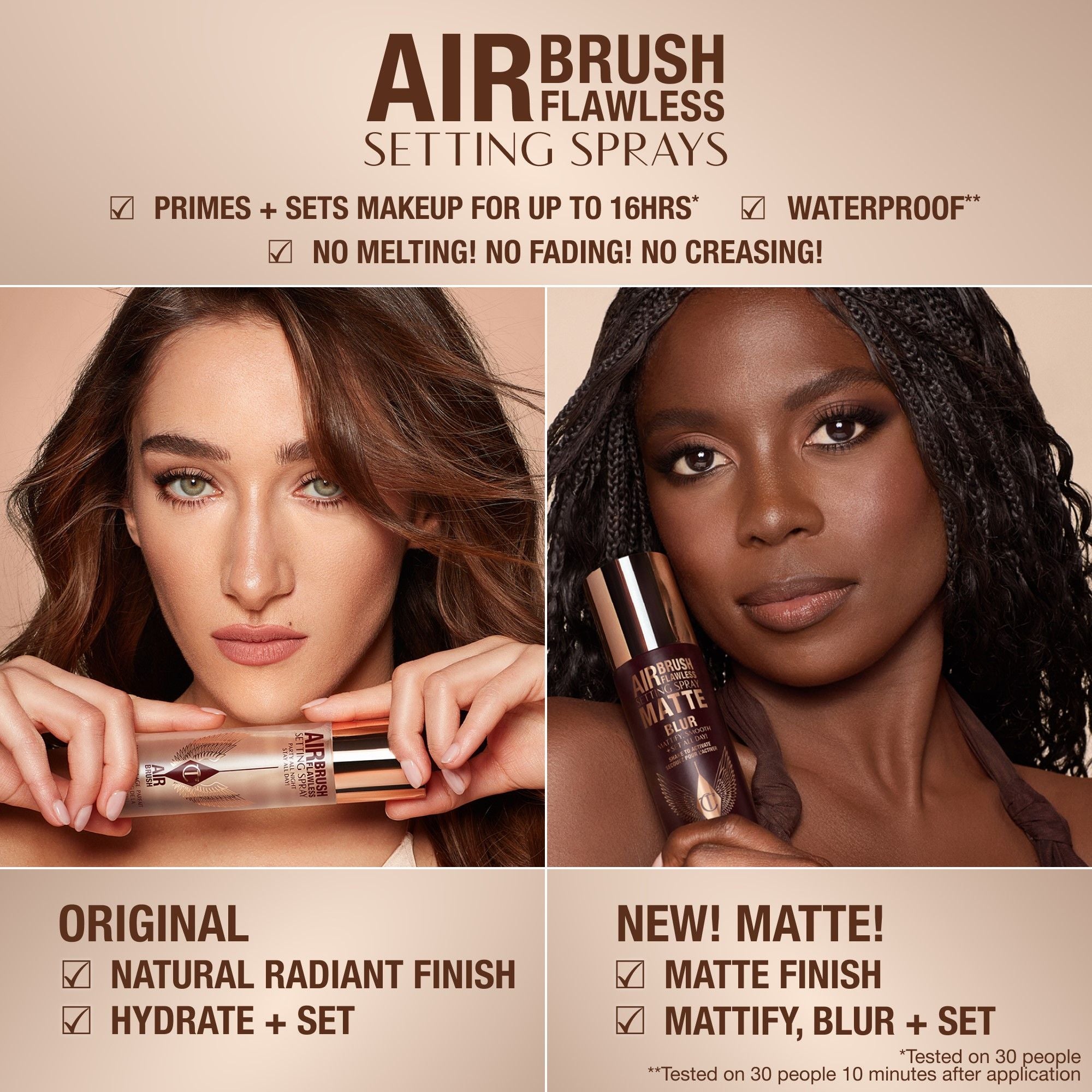 Charlotte Tilbury Airbrush Matte Setting Spray (100ml)