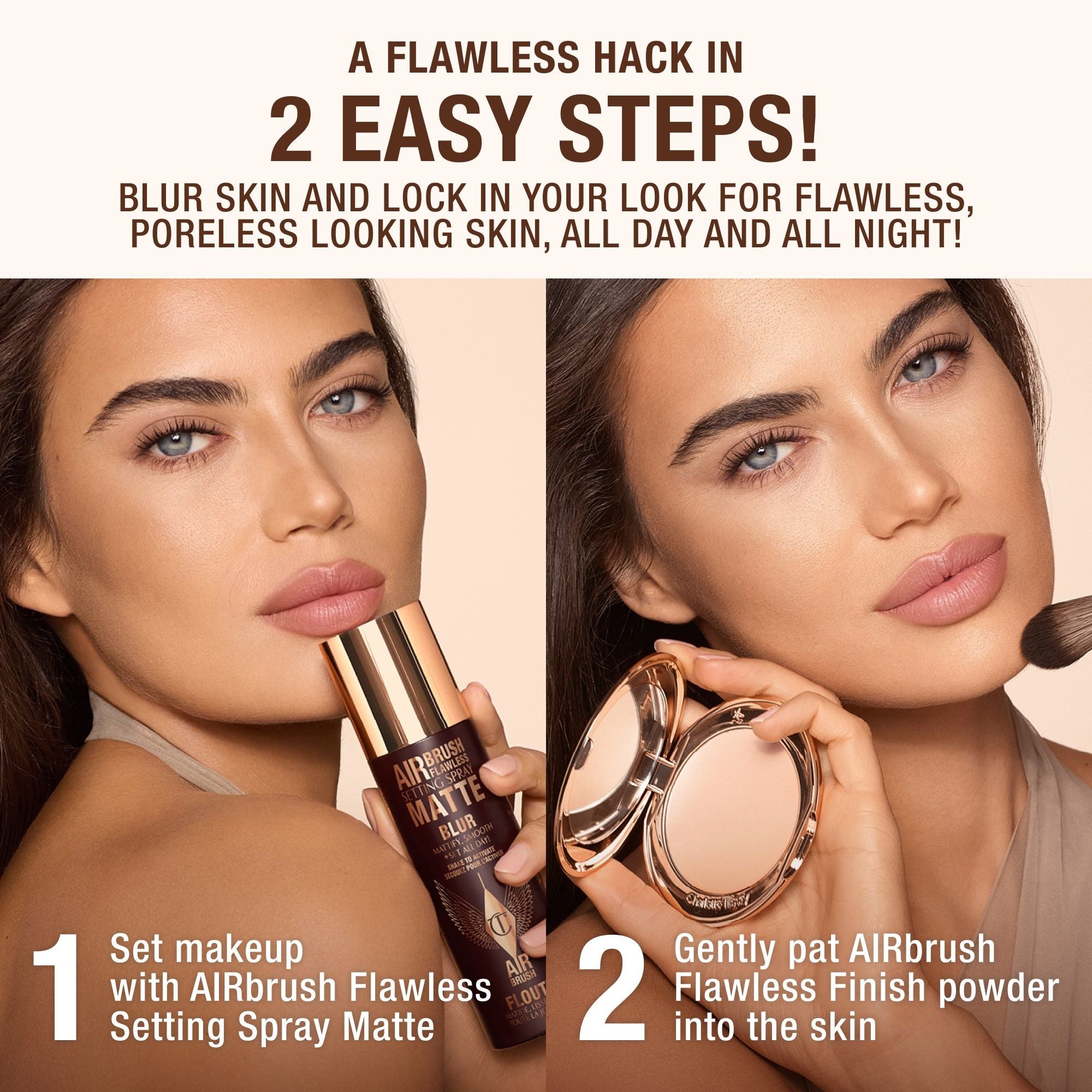 Charlotte Tilbury Airbrush Matte Setting Spray (100ml)