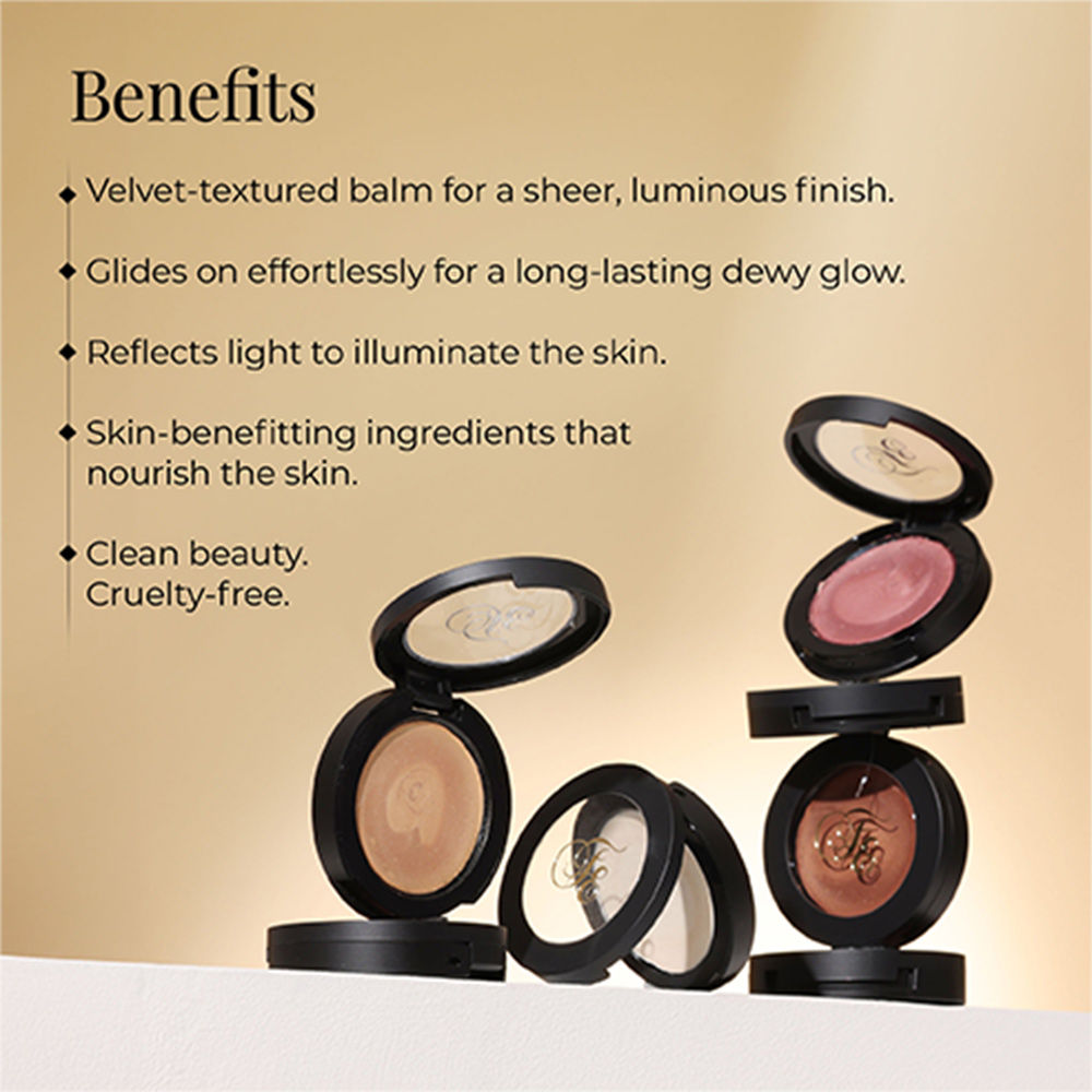 Forest Essentials Highlighting Glow Silver Mukta - Natural Organic Highlighter for Cheeks & Eyes (5 g)
