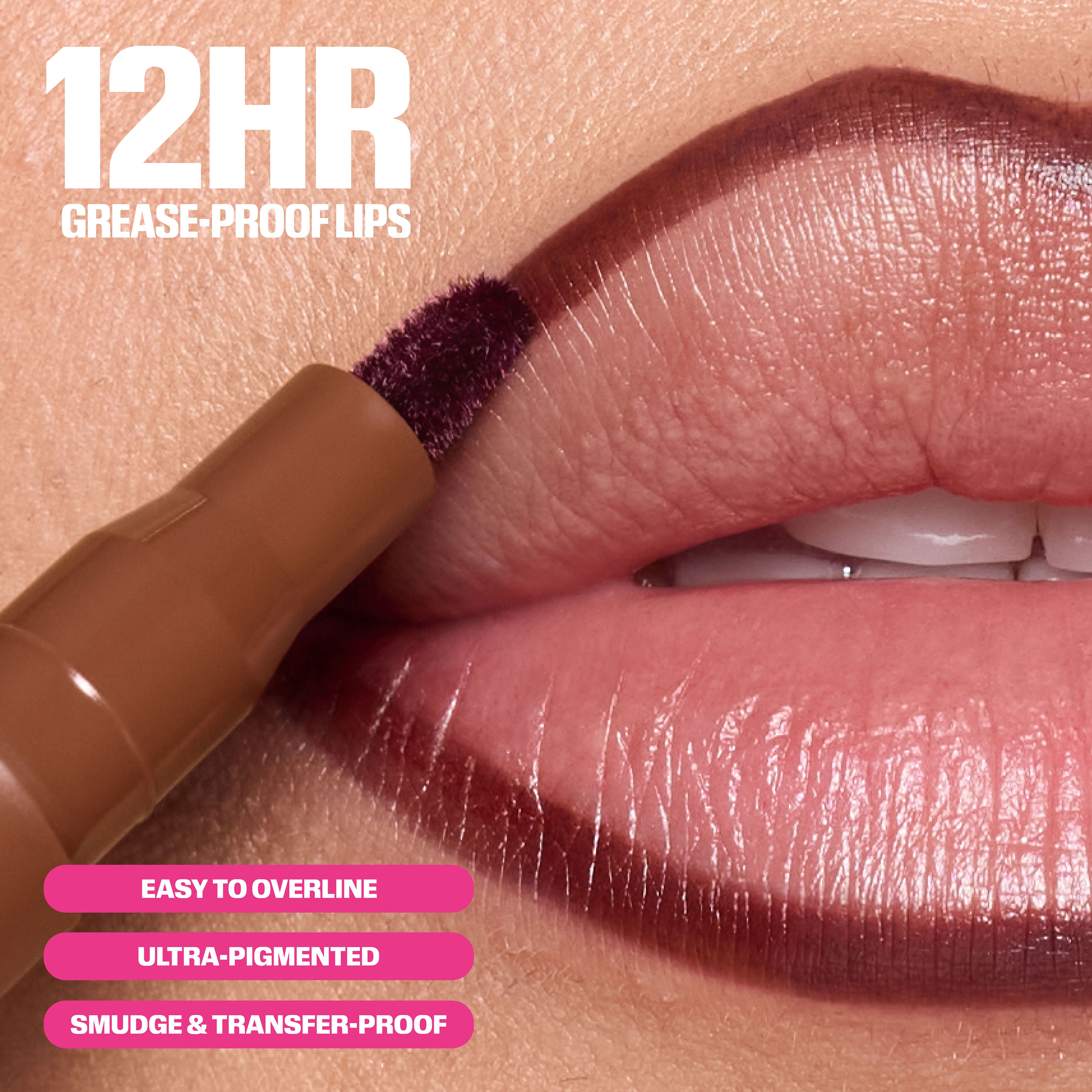 Huda Beauty Lip Contour Lip Stain - Mocha (1ml)