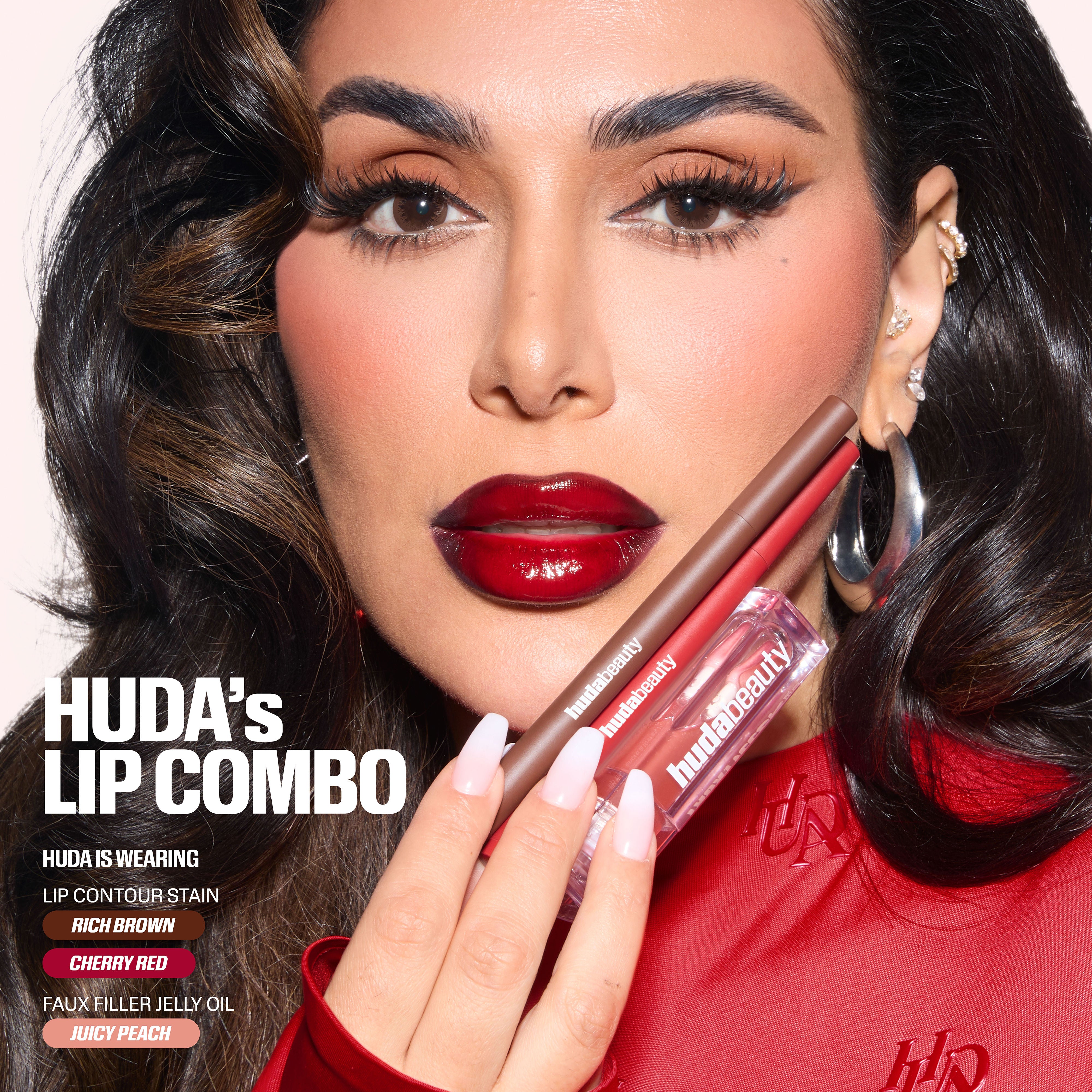 Huda Beauty Lip Contour Lip Stain - Mocha (1ml)