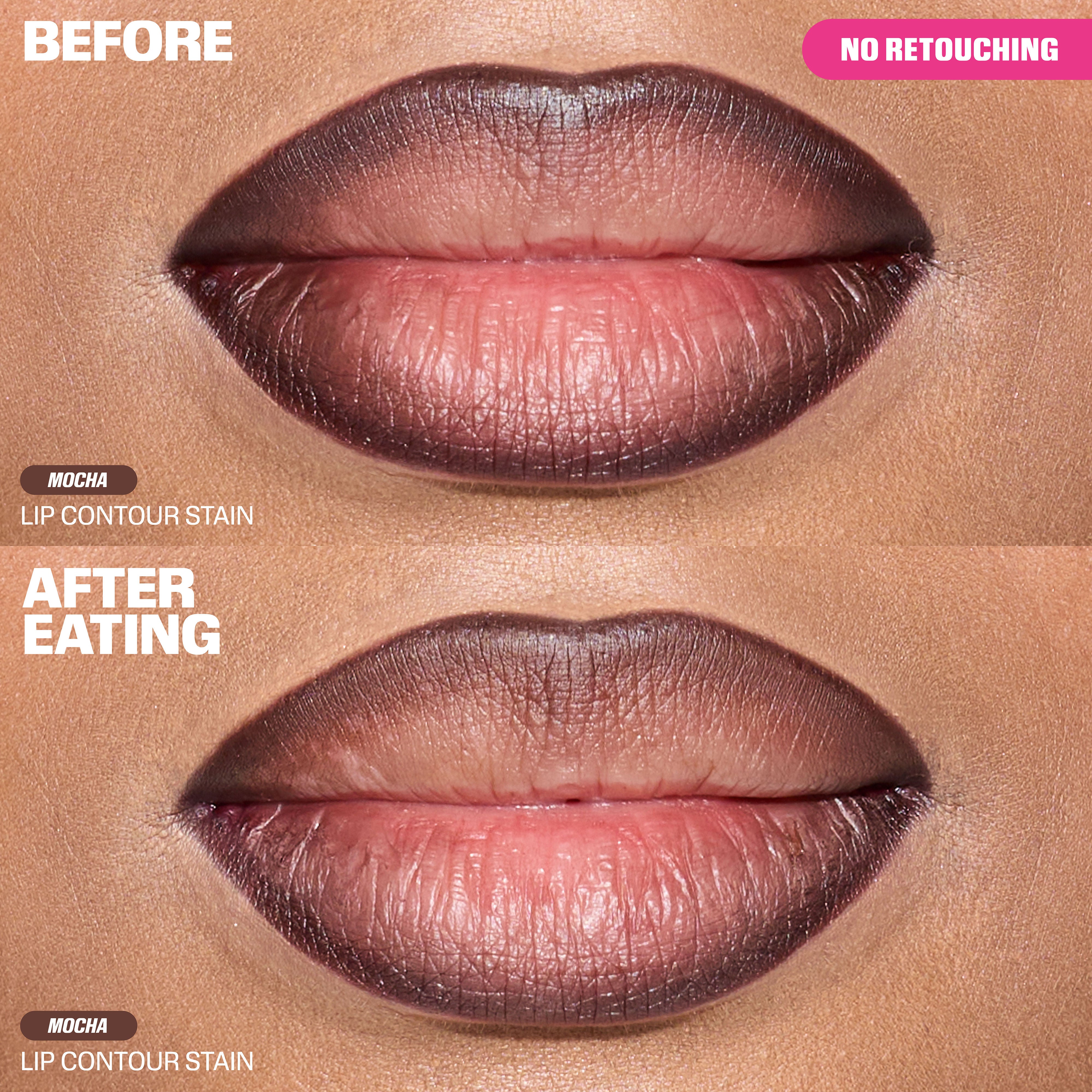 Huda Beauty Lip Contour Lip Stain - Mocha (1ml)
