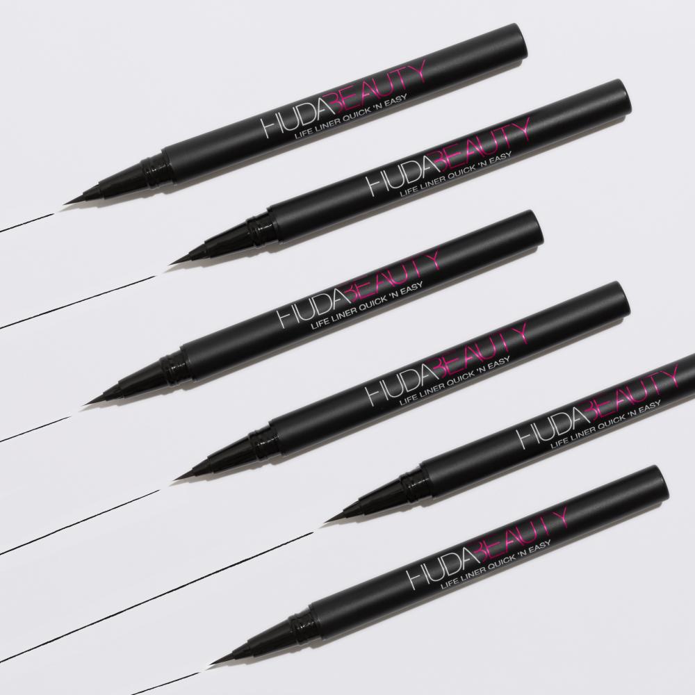Huda Beauty Life Liner Quick'n Easy Precision Liquid Liner - Vanta (1ml)