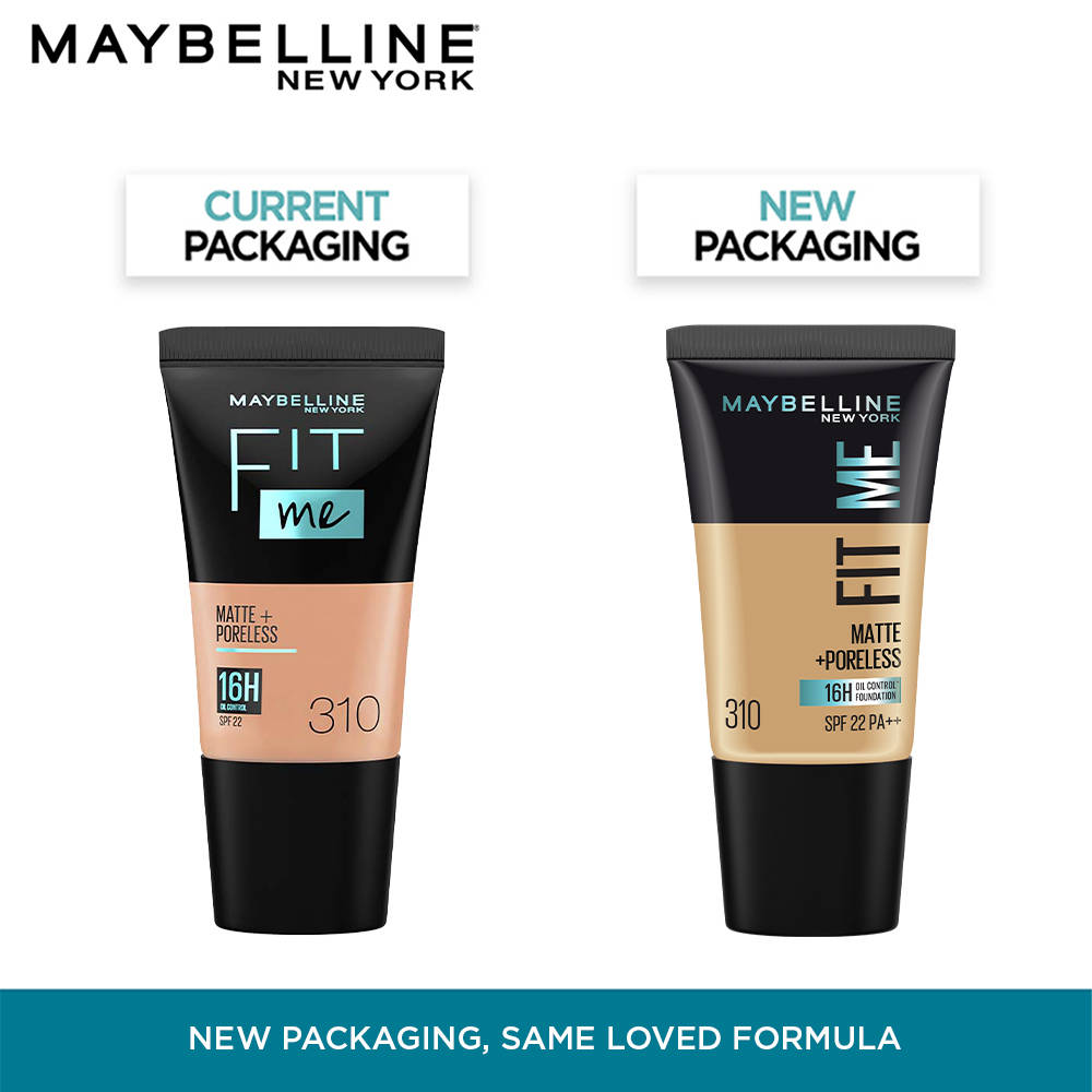 Maybelline New York Fit Me Matte + Poreless 16H Oil Control Foundation With SPF 22- 115 (18ml) · 115 Ivory