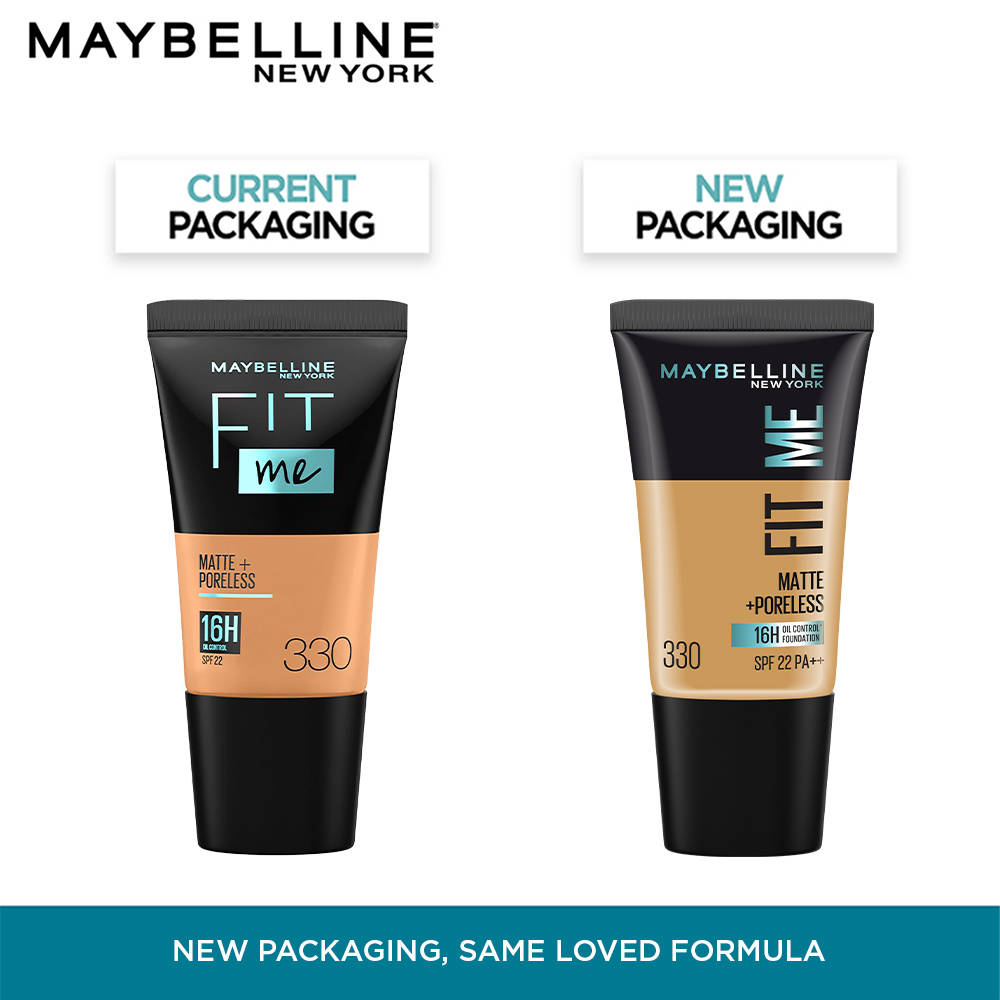 Maybelline New York Fit Me Matte + Poreless 16H Oil Control Foundation With SPF 22- 115 (18ml) · 115 Ivory