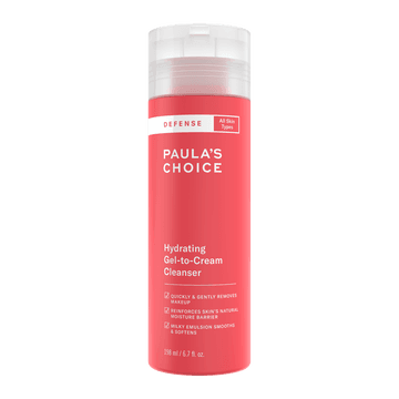 Paulas Choice - DEFENSE Hydrating Gel-to-Cream Cleanser (198mL)