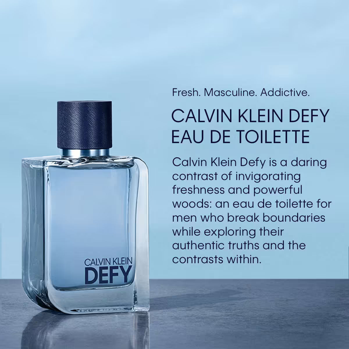Calvin Klein - Defy Eau De Toilette For Men -(100ml)