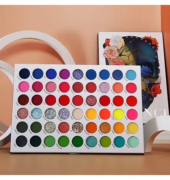 De'lanci - 54 Color (La Catrina) Makeup Palette