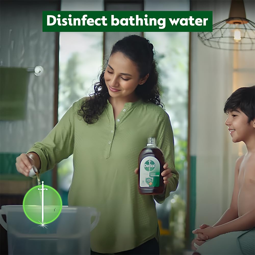 Dettol Antiseptic Liquid for First Aid, Surface Disinfection and Personal Hygiene, 750ml - BEAUTY BRATS
