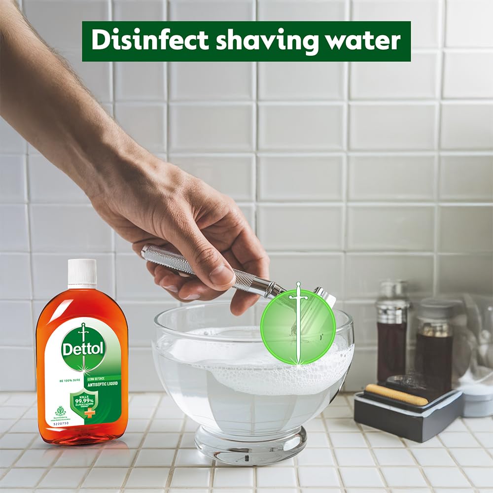 Dettol Antiseptic Liquid for First Aid, Surface Disinfection and Personal Hygiene, 750ml - BEAUTY BRATS