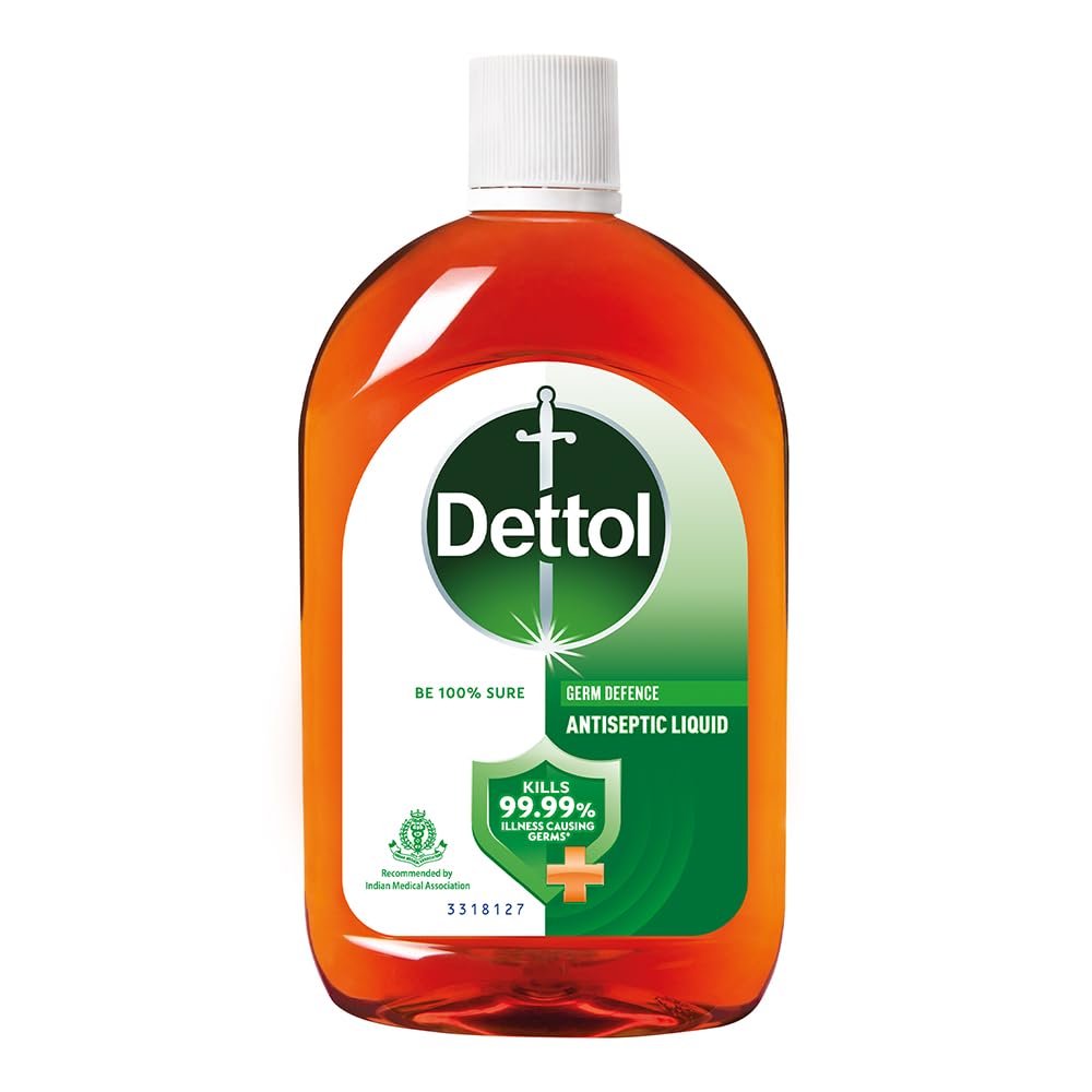 Dettol Antiseptic Liquid for First Aid, Surface Disinfection and Personal Hygiene, 750ml - BEAUTY BRATS