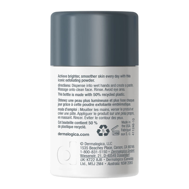Dermalogica Daily Microfoliant Face Scrub Mini With Salicylic Acid, Rice Bran & Papain Enzymes (13g)