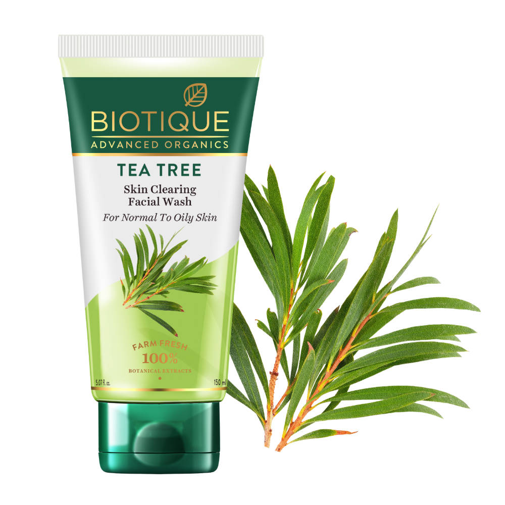 Biotique Advanced Organics Tea Tree Skin Clearing Facial Wash